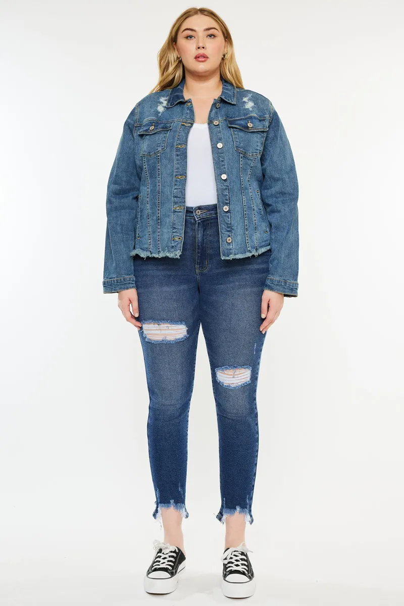 Loren Denim Jacket (Plus Size)