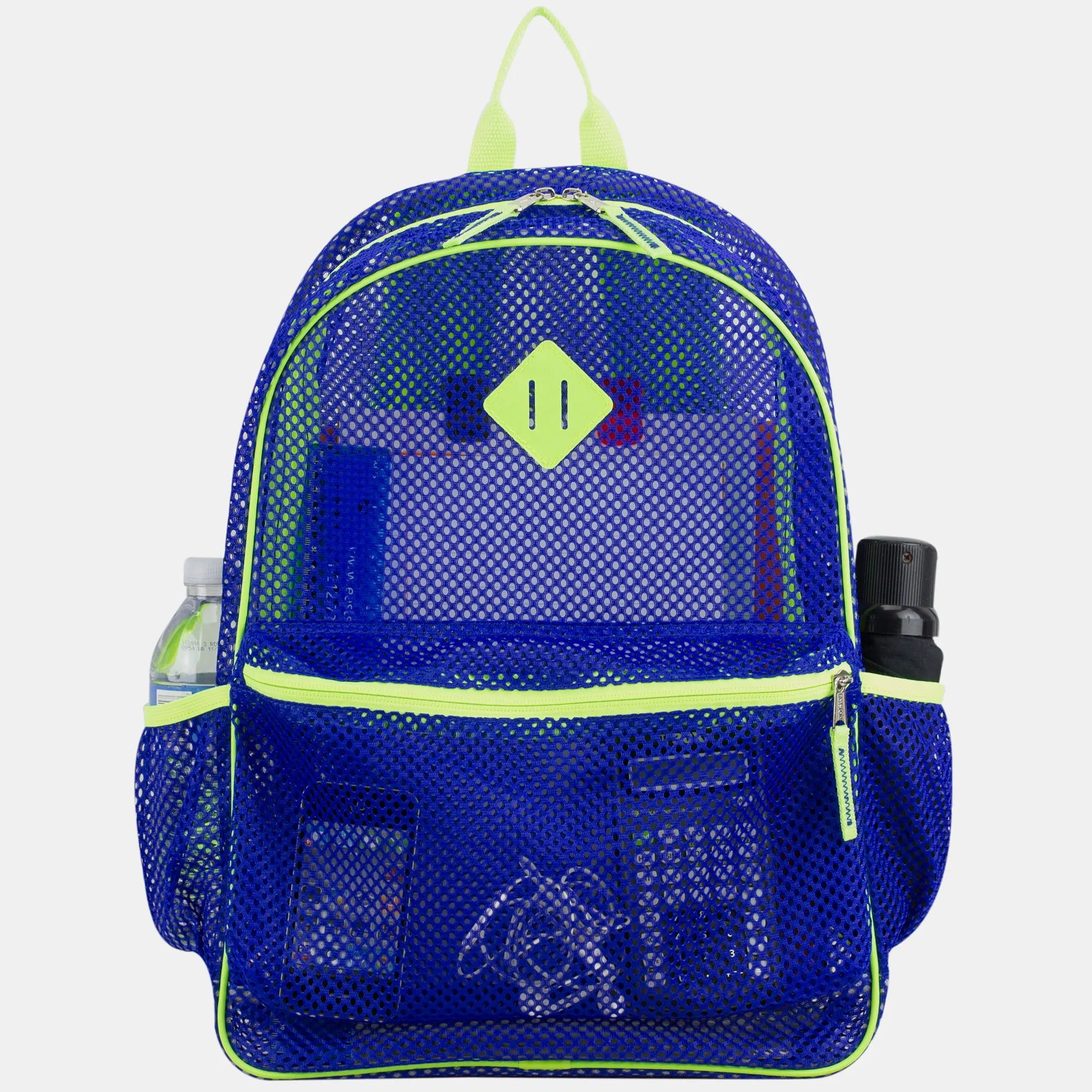 Mesh Backpack, Red/Black