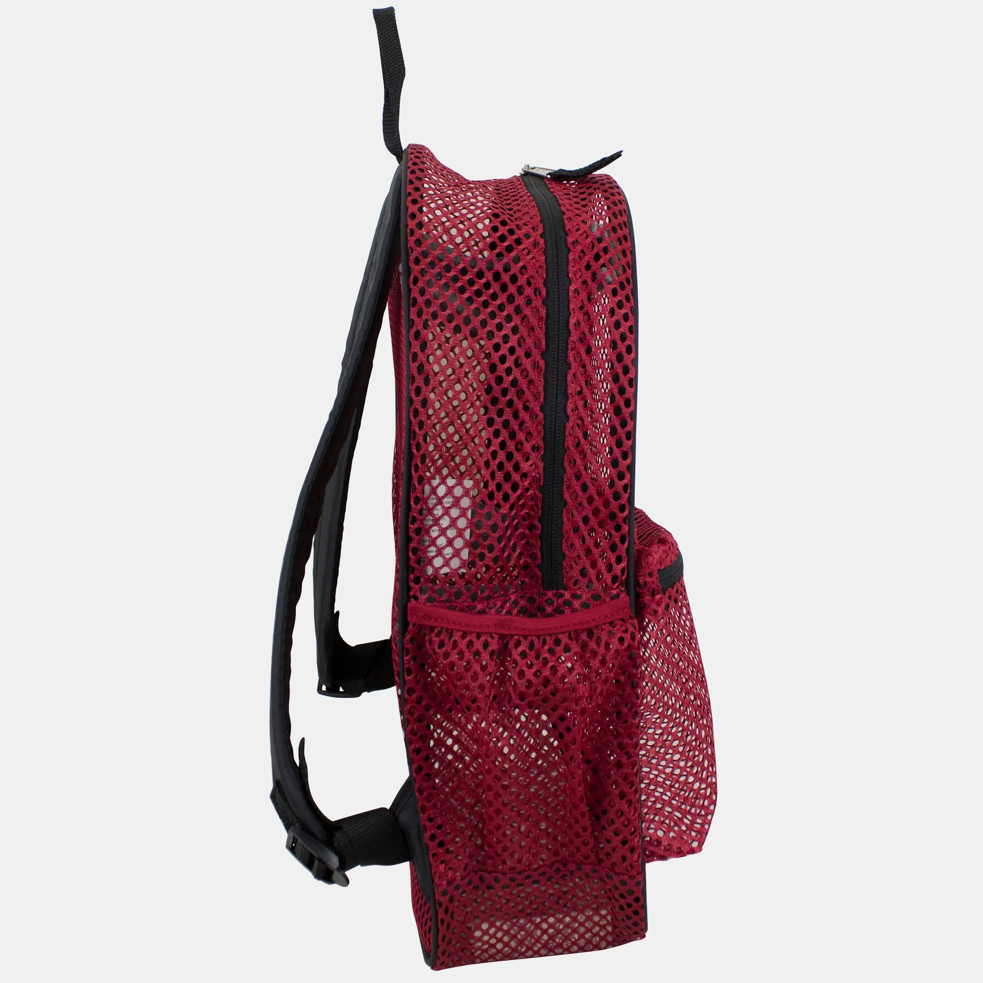 Mesh Backpack, Red/Black