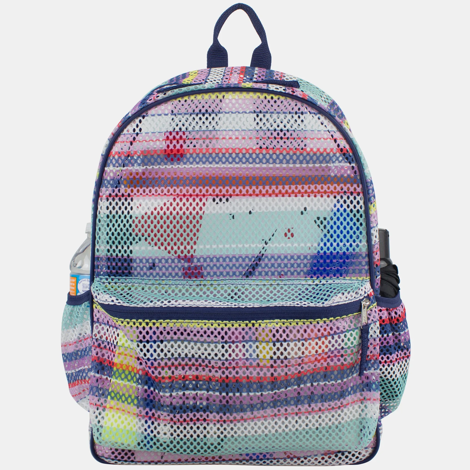Mesh Backpack, Red/Black