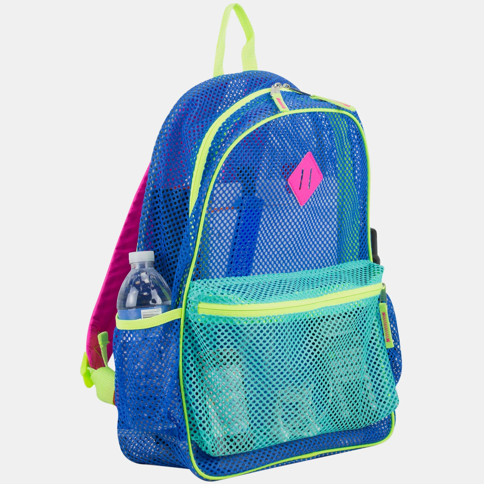 Mesh Backpack, Red/Black