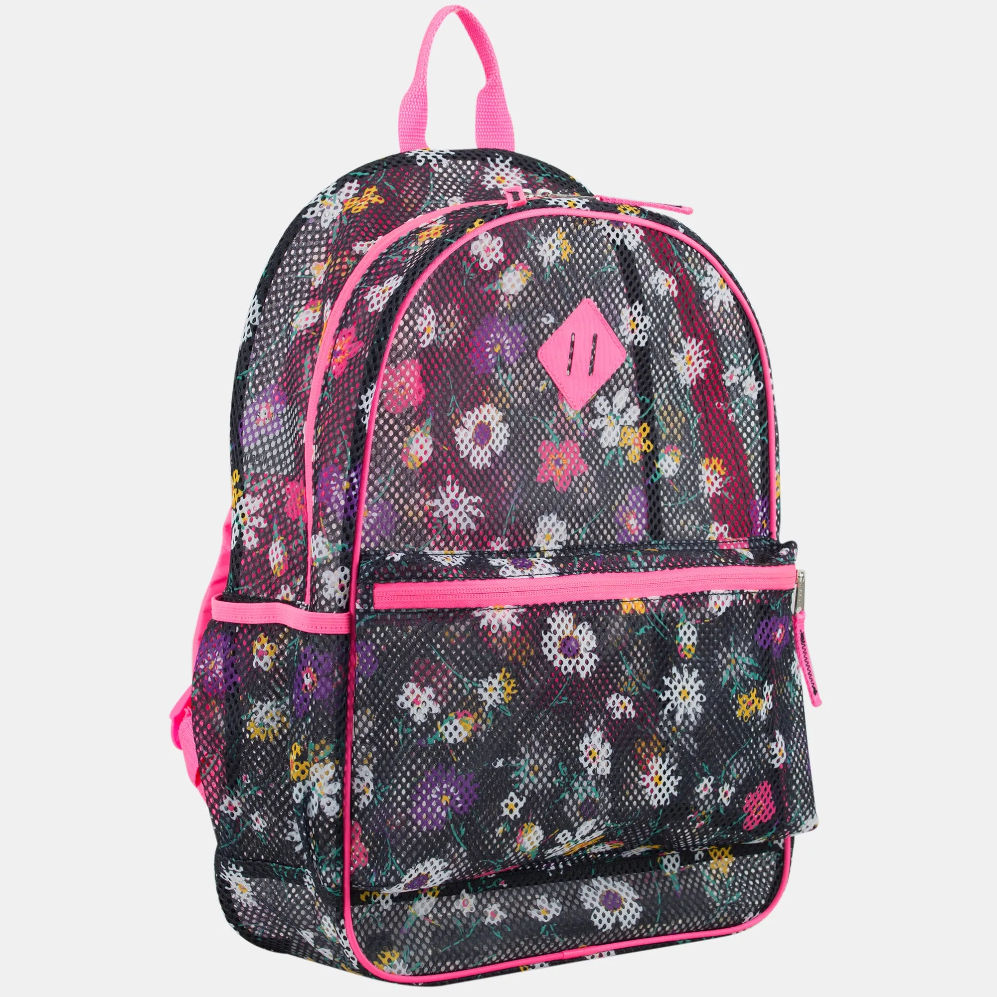 Mesh Backpack, Red/Black