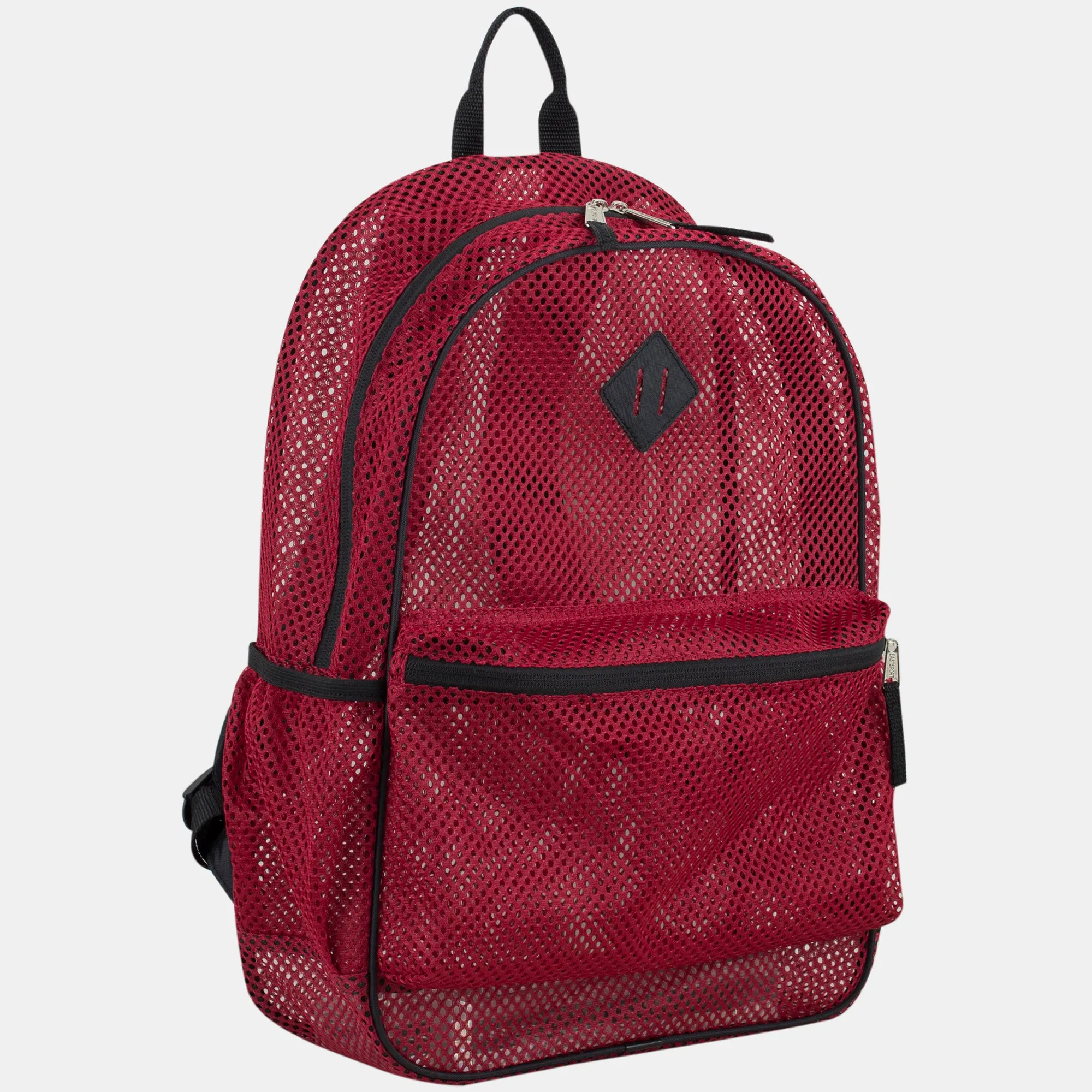 Mesh Backpack, Red/Black