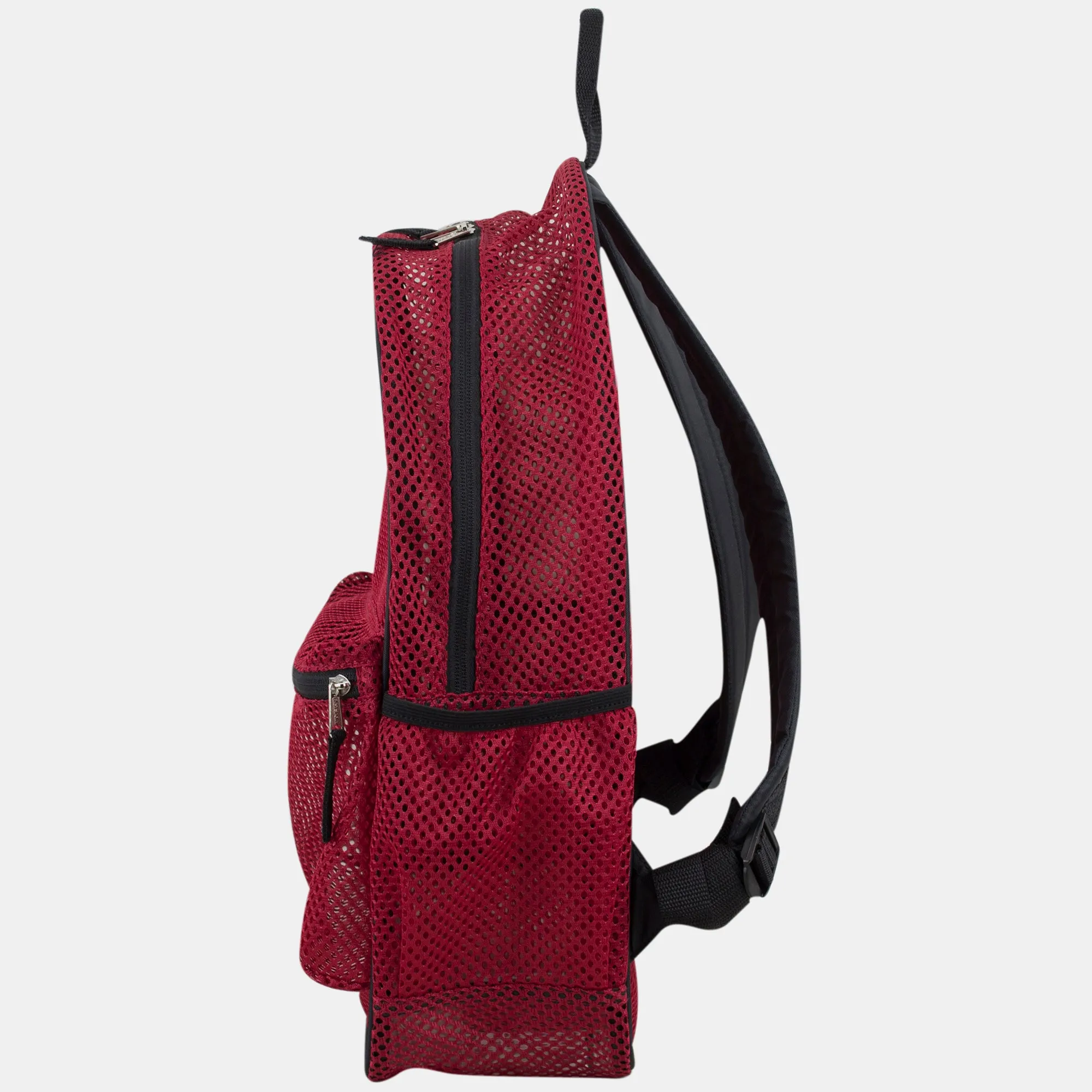 Mesh Backpack, Red/Black