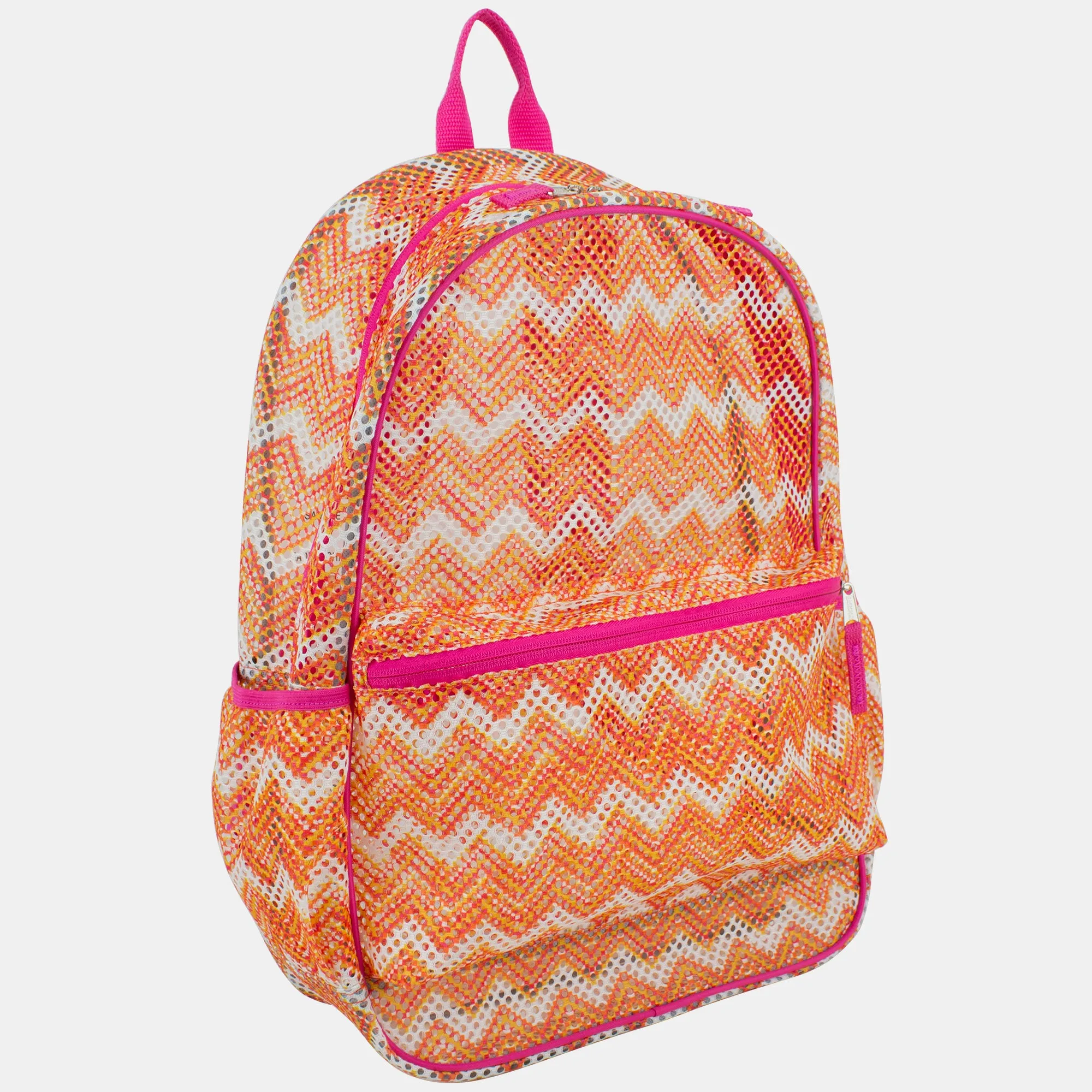Mesh Backpack, Red/Black
