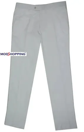 Mod Sta Press Trousers | White Sta Press Trouser