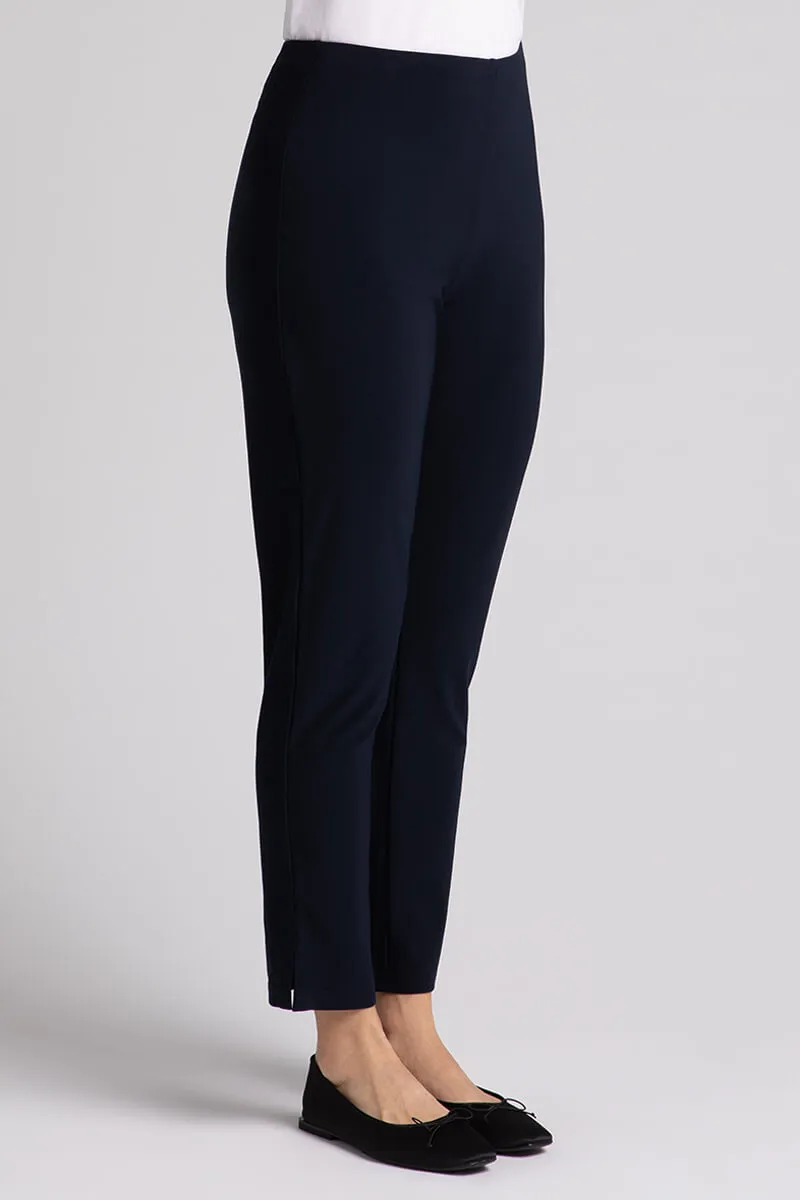 Narrow Pant Midi Plus | Navy