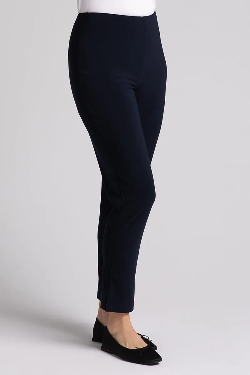Narrow Pant Midi Plus | Navy