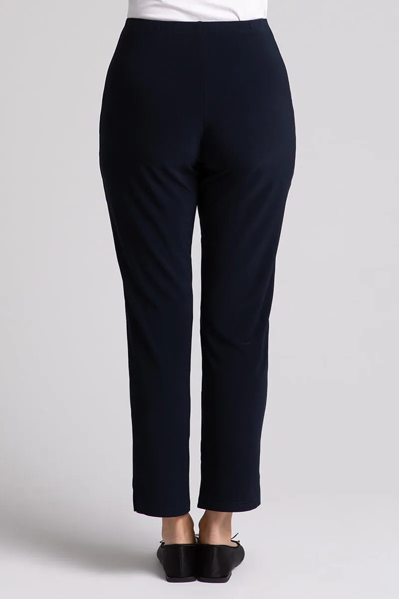 Narrow Pant Midi Plus | Navy