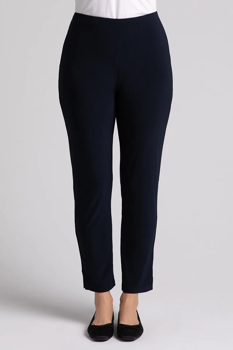 Narrow Pant Midi Plus | Navy