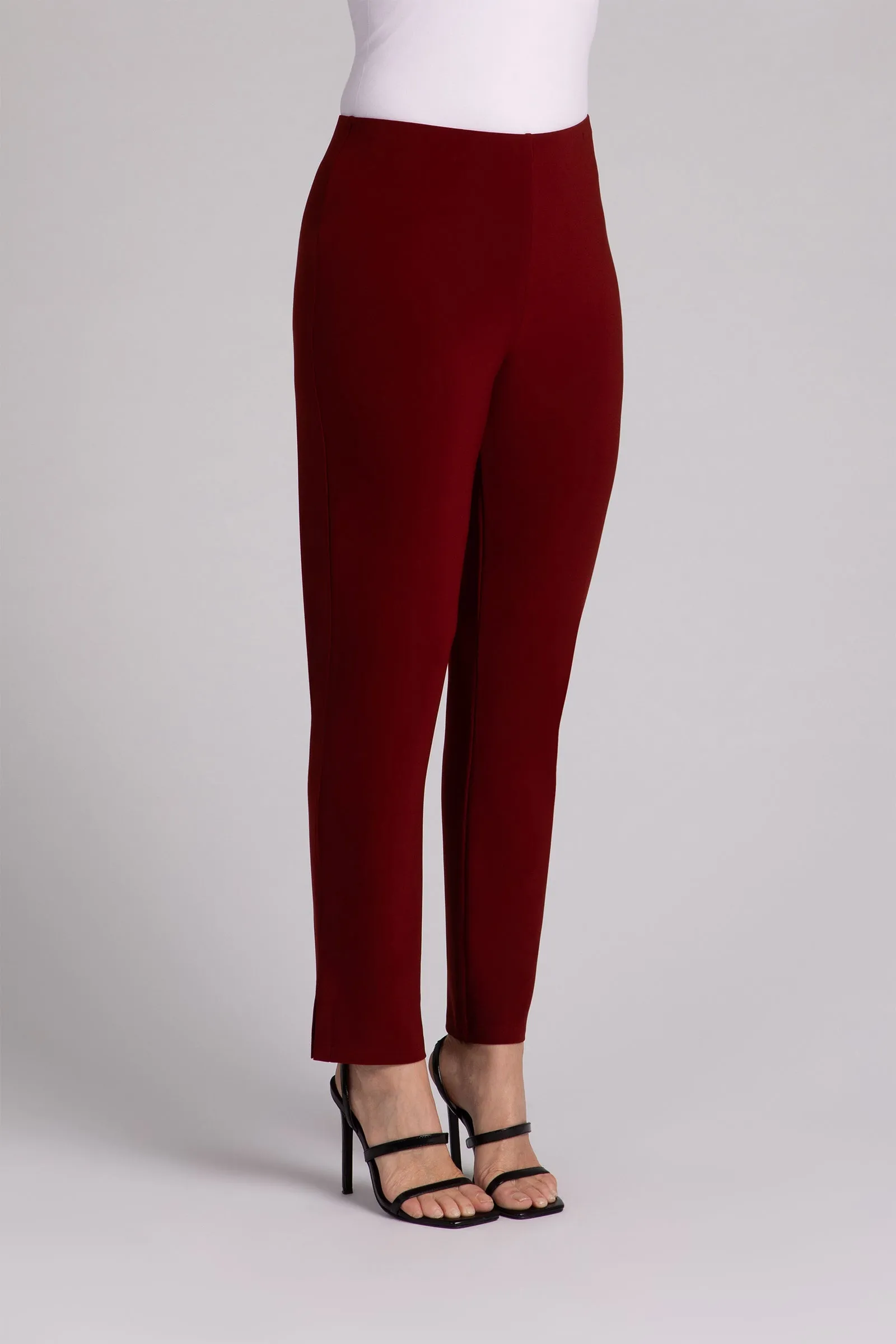 Narrow Pant Midi | Rust