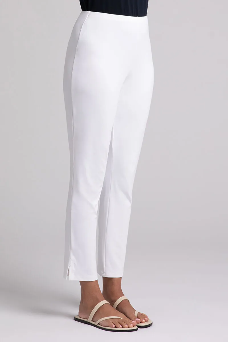 Narrow Pant Midi | White
