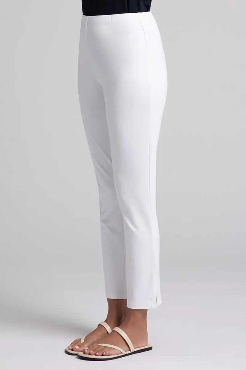 Narrow Pant Midi | White