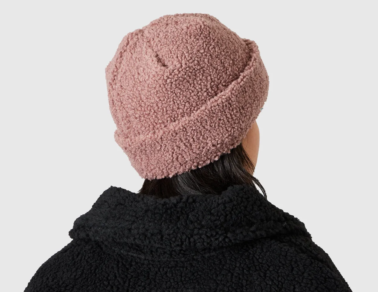 New Era Borg Beanie / Taupe - size? exclusive
