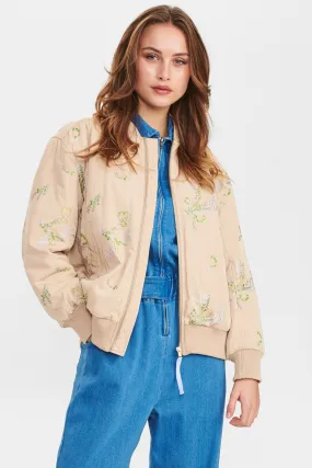 NUASSIS BOMBER JACKET - Sesame