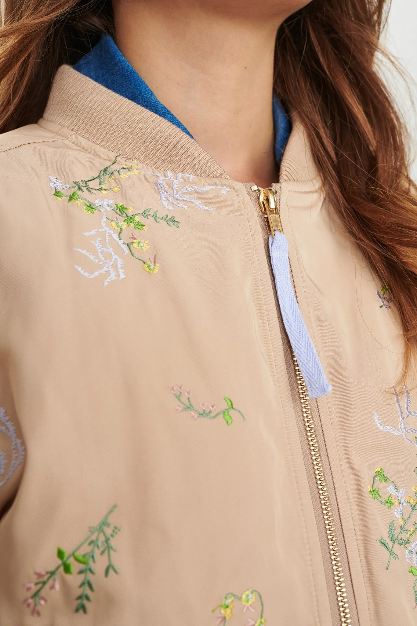 NUASSIS BOMBER JACKET - Sesame