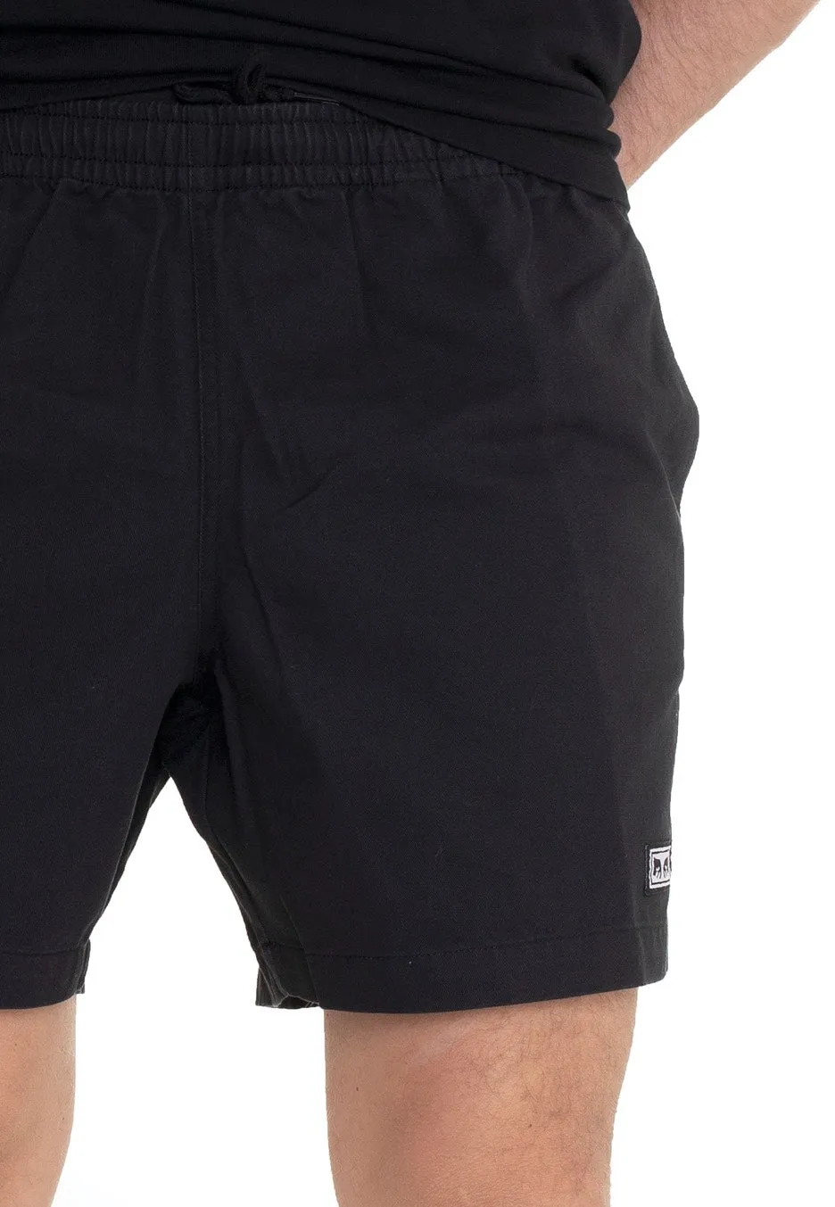 Obey - Easy Relaxed Twill Black - Shorts