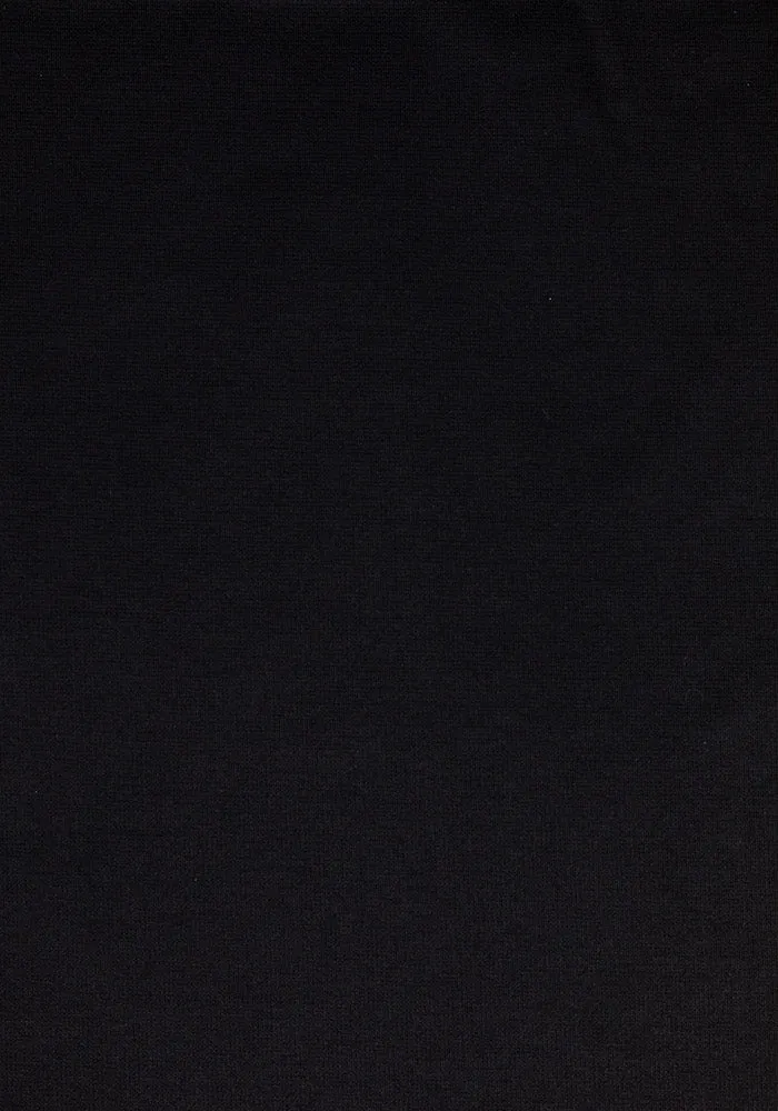 Olive Black Blouson Waist Dress