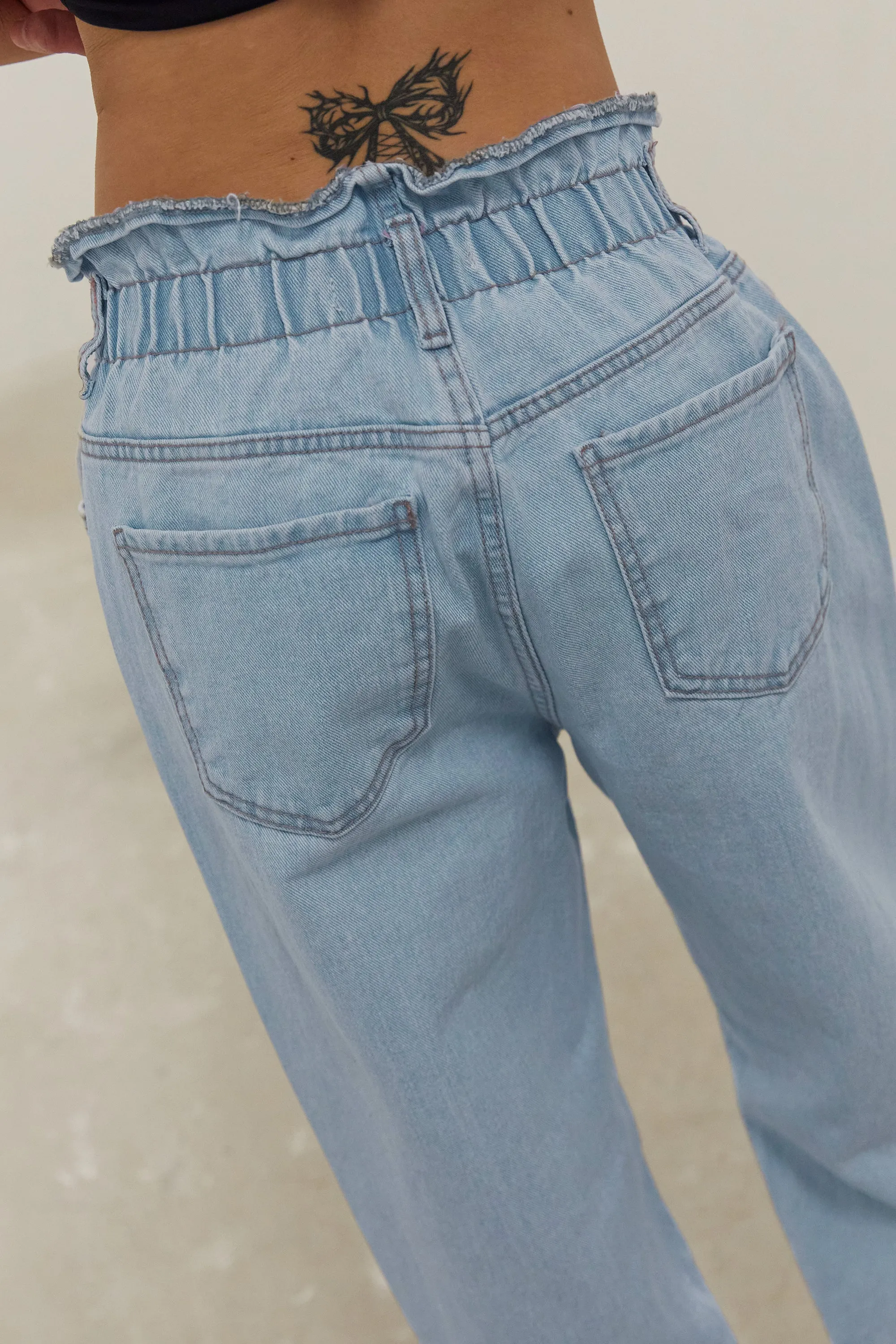 PAPERBAG WAIST JEAN