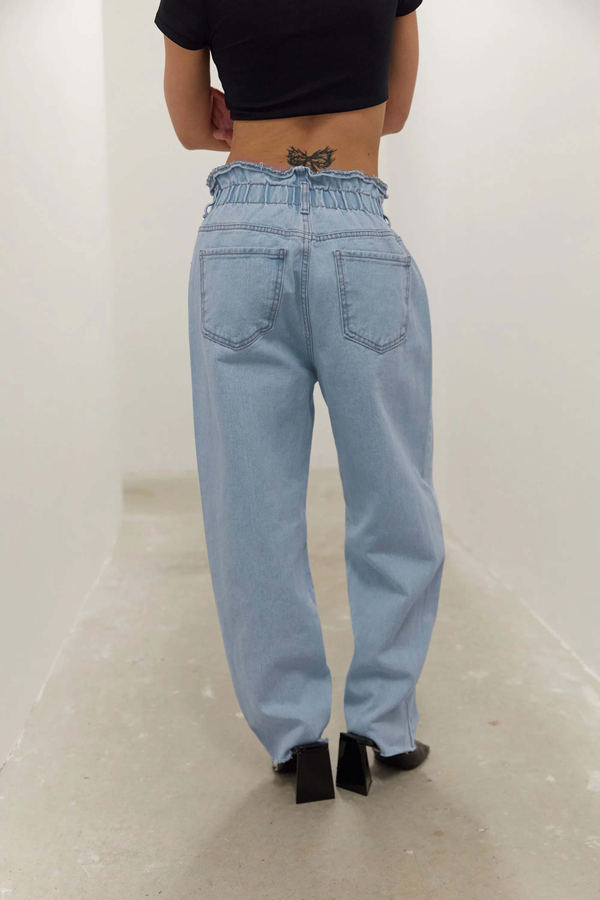 PAPERBAG WAIST JEAN