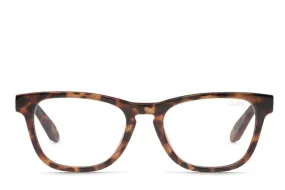 Quay Hardwire Mini Glasses Tort/Clear Blue Light