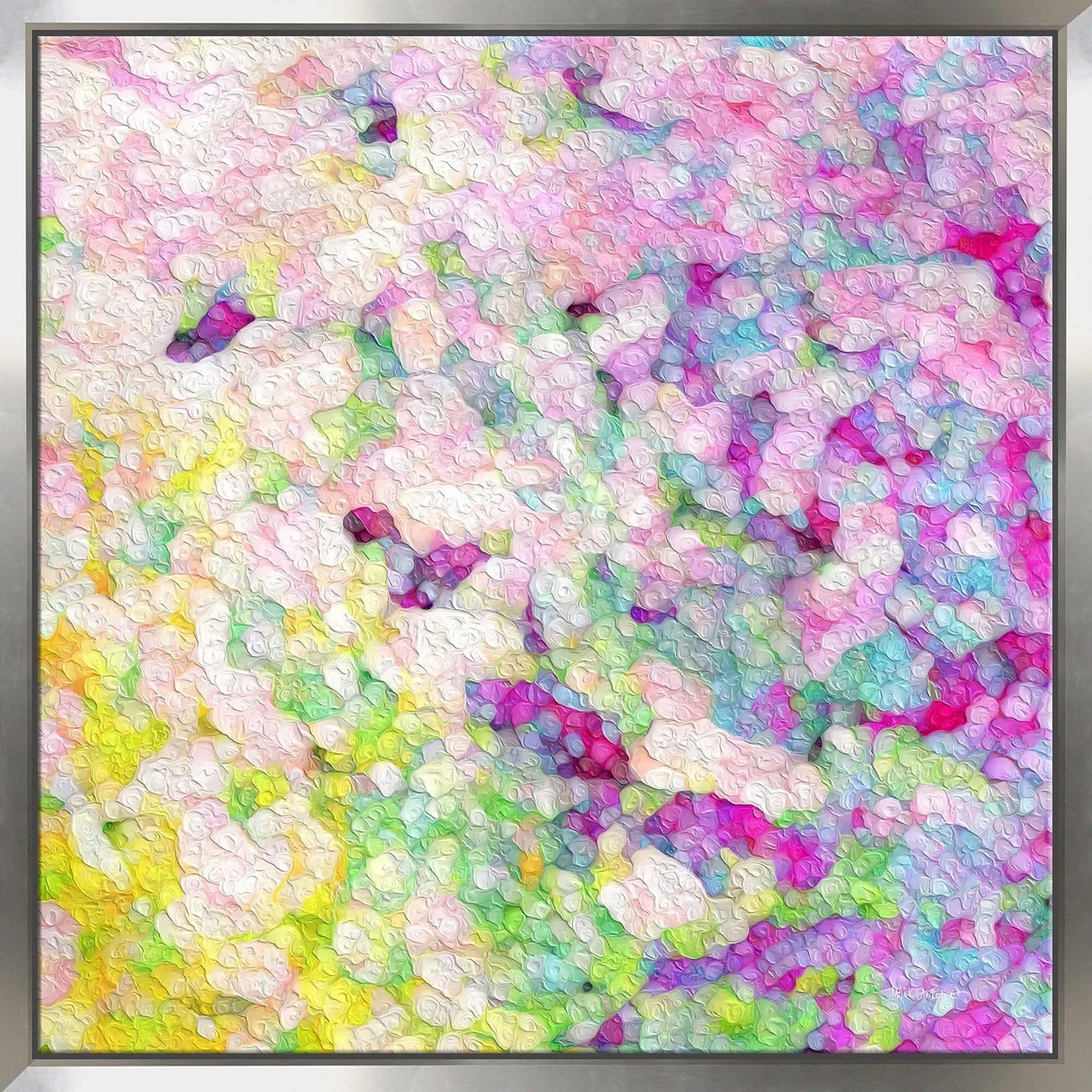 "1 John 4 7 You Are Born Of God (Square)" Print on Canvas