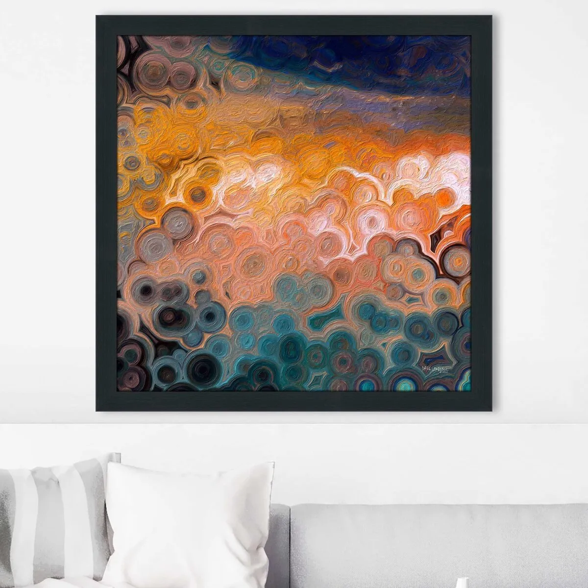 "2 Corinthians 4 17 Come To The Glory (Square)" Print on Acrylic