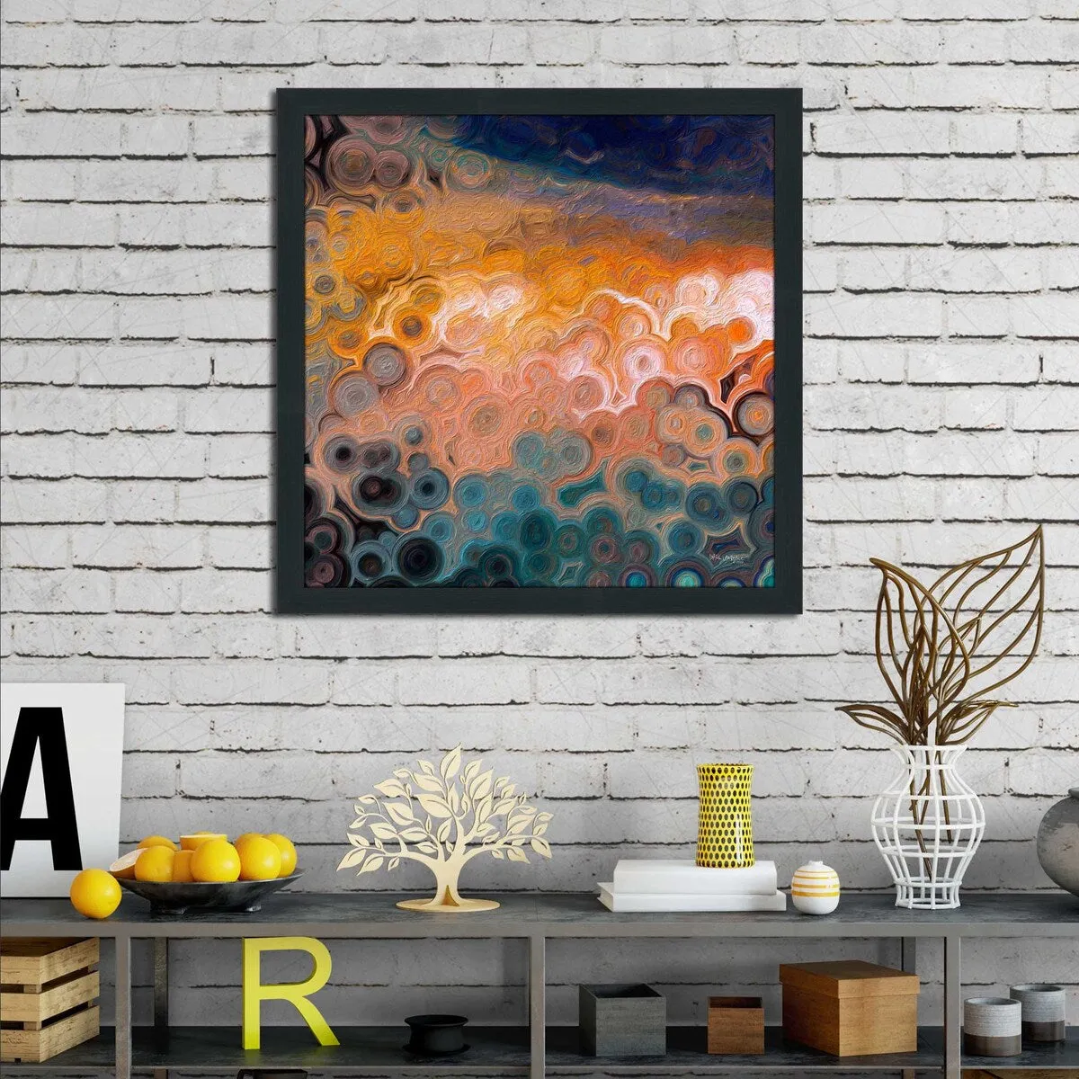 "2 Corinthians 4 17 Come To The Glory (Square)" Print on Acrylic