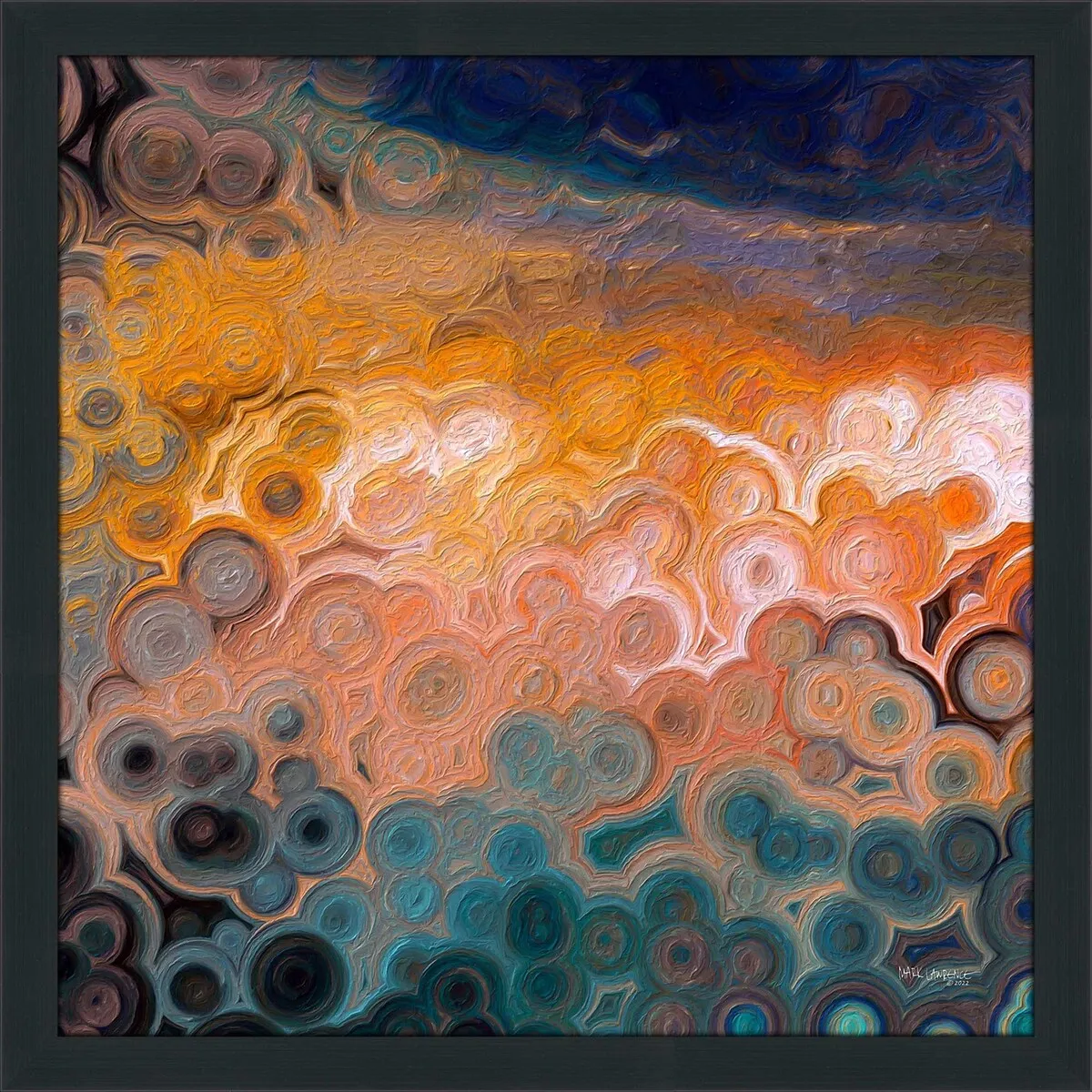 "2 Corinthians 4 17 Come To The Glory (Square)" Print on Acrylic