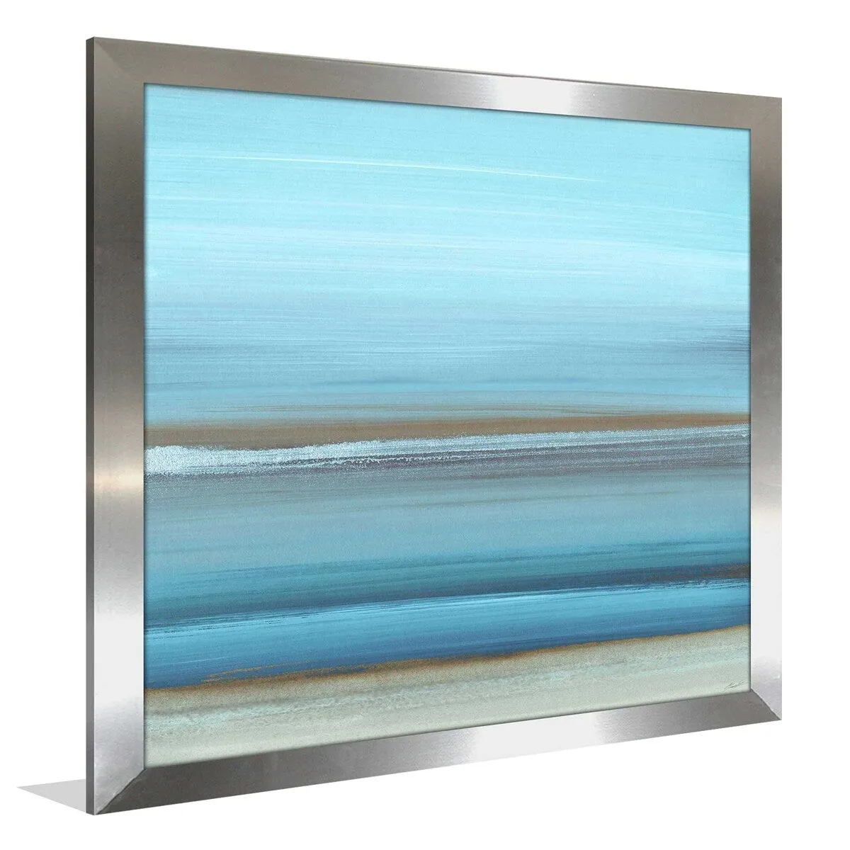 "(Square)" by the Sea I (Square)" by John Butler Print on Acrylic