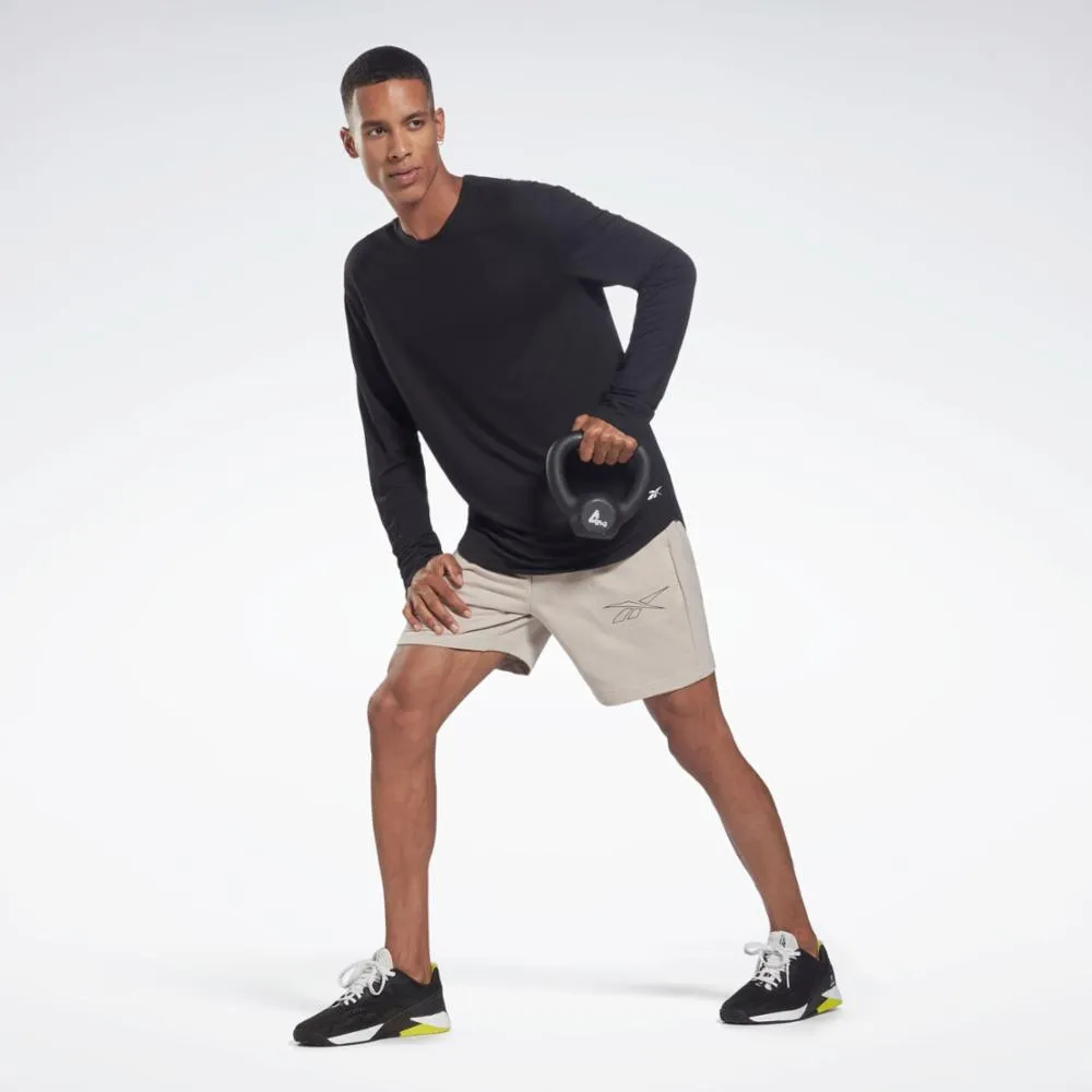Reebok Apparel Men ACTIVCHILL DREAMBLEND Long Sleeve Shirt BLACK