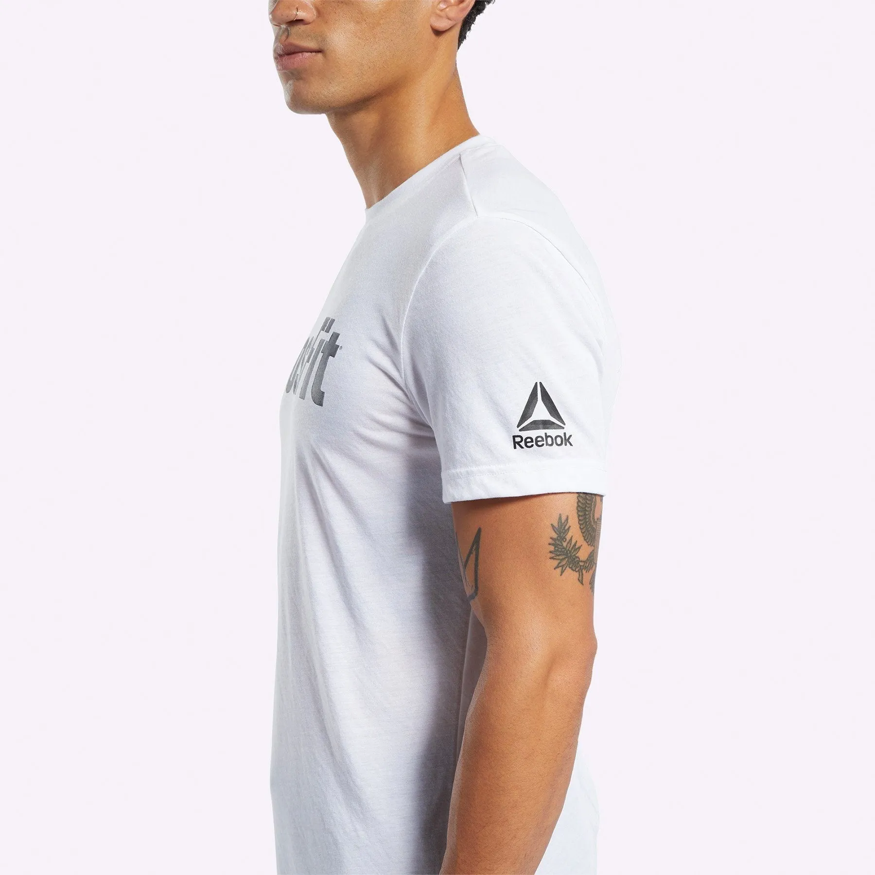 Reebok - Men's CrossFit Read Tee - WHITE