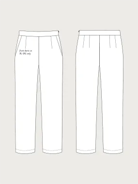 REGULAR FIT TROUSERS PATTERN