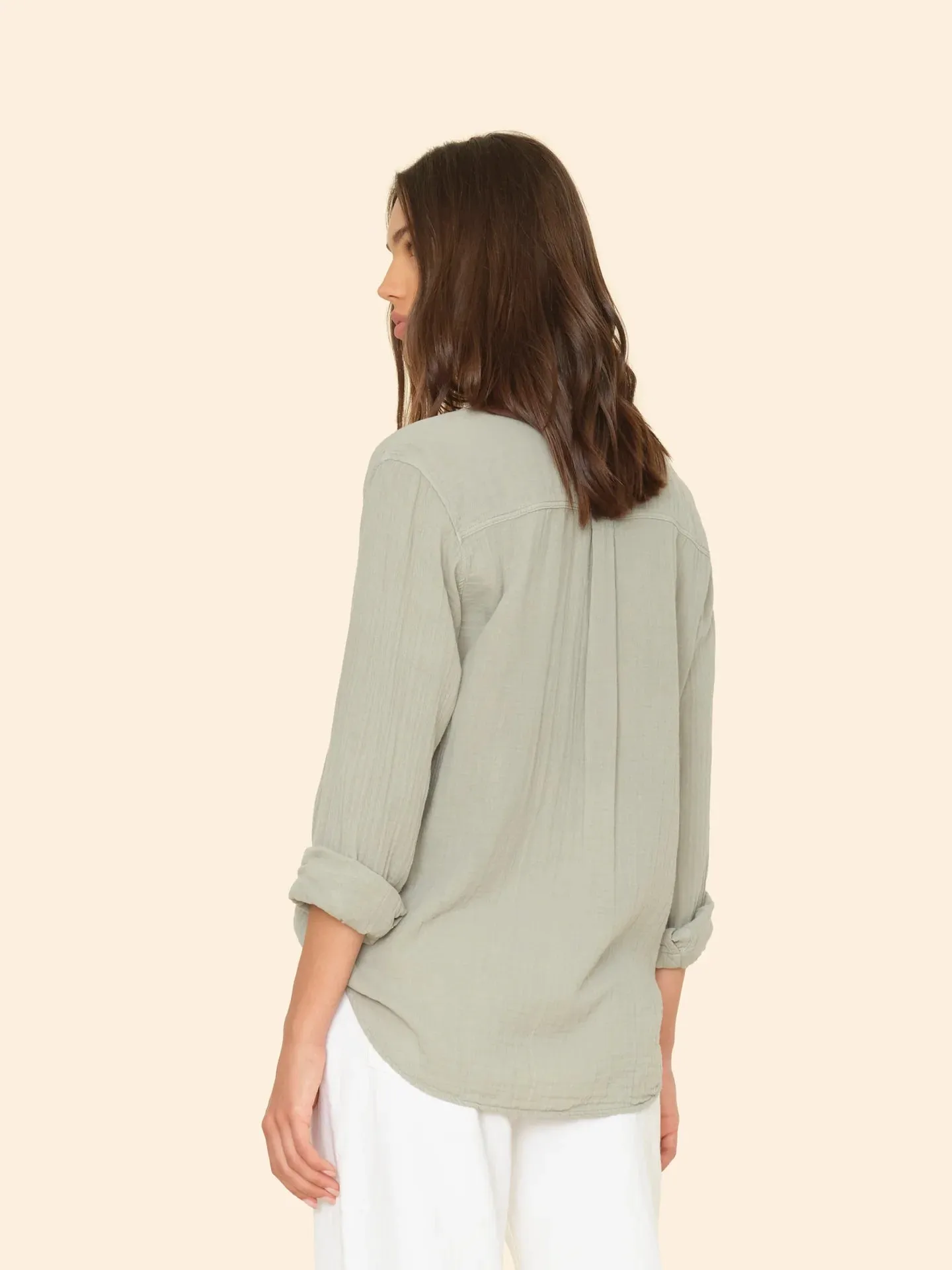 Scout Shirt in Aqua Grey