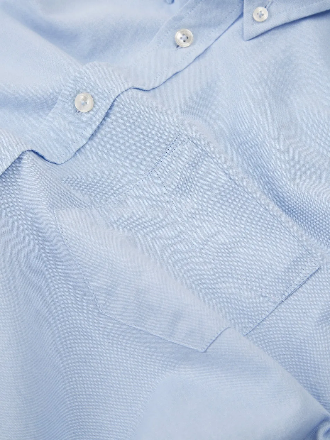 Short-Sleeve Signature Oxford Shirt - Sky