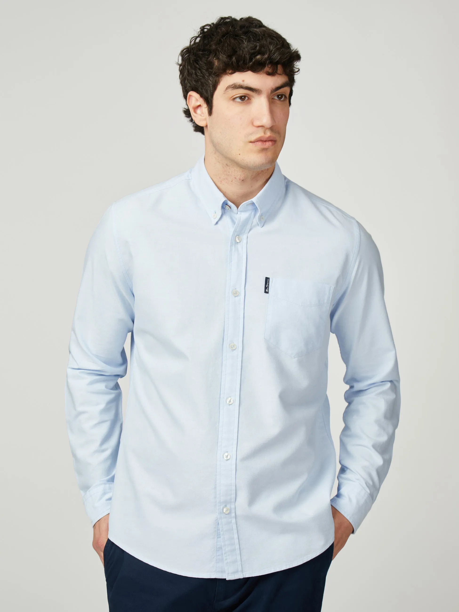 Signature Oxford Long Sleeve - Sky