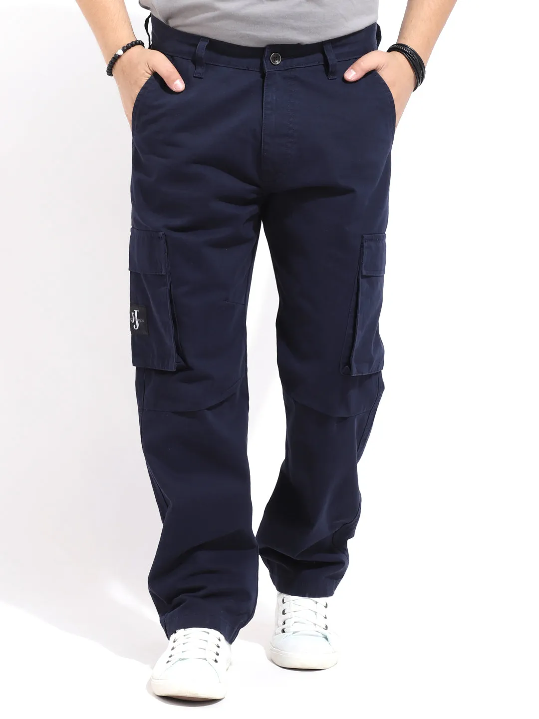 Terminator Navy Baggy Fit Cargo
