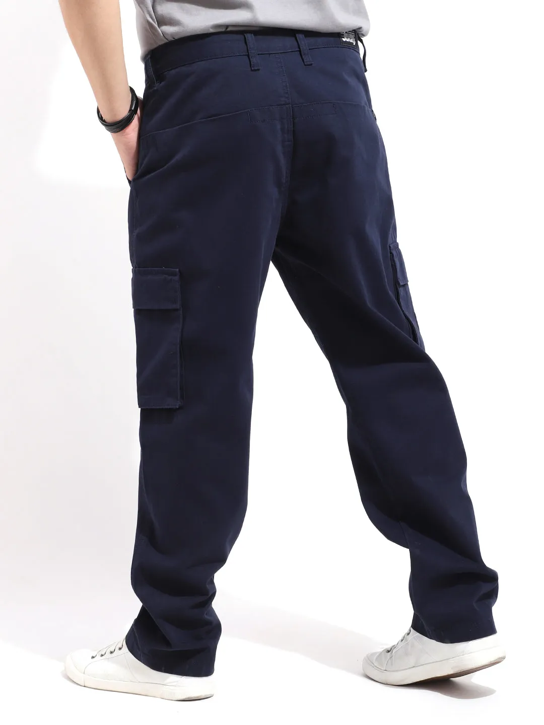Terminator Navy Baggy Fit Cargo