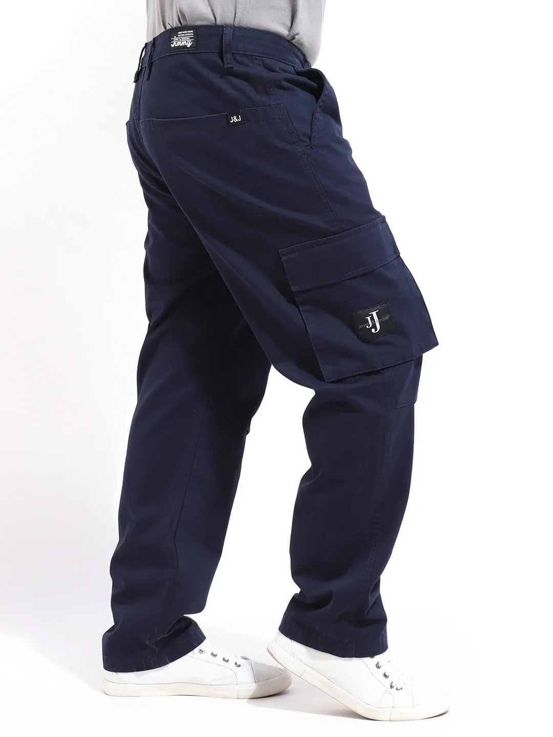 Terminator Navy Baggy Fit Cargo