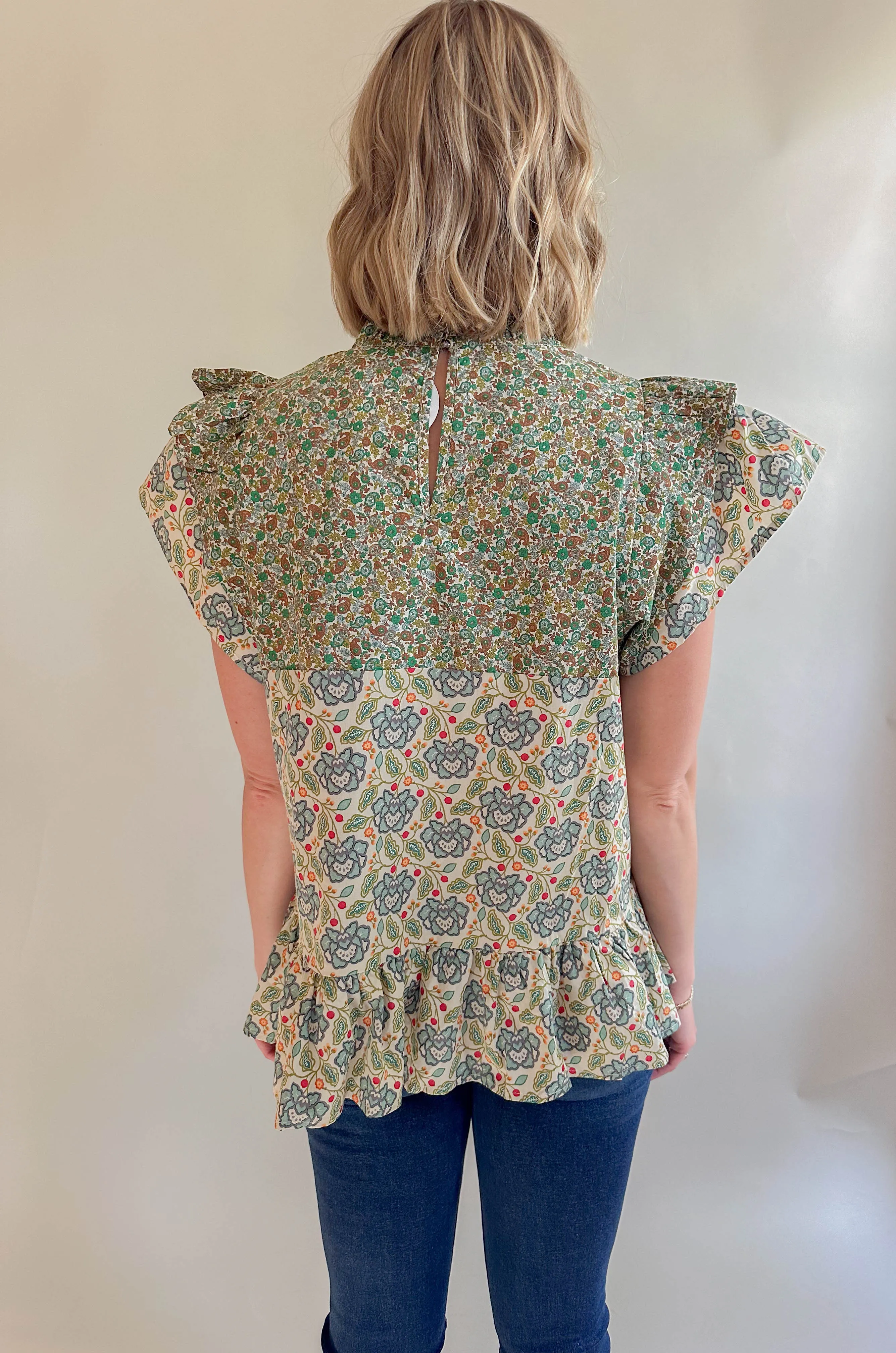The Alyssa Pleated Top