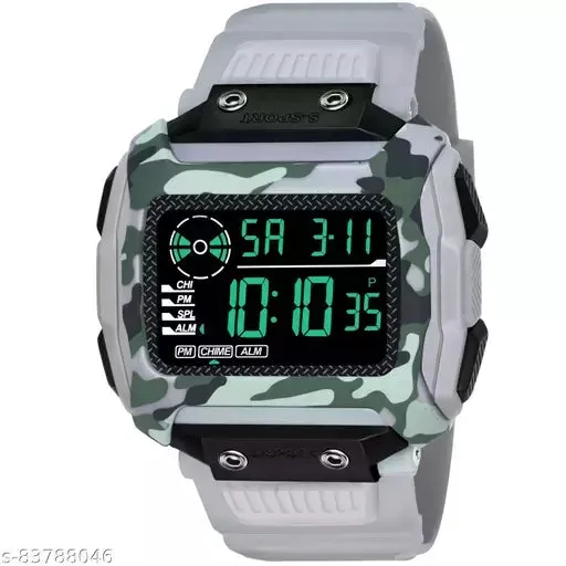 TOMI T-218 Digital Sports Watch Square Dial