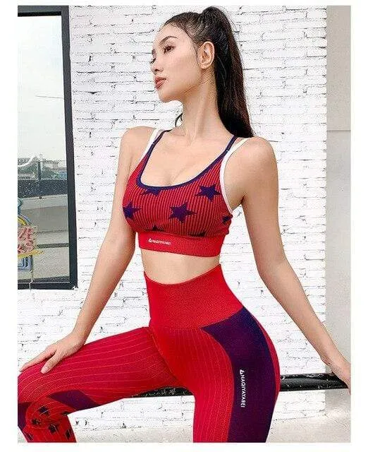 Trident High Waist Tummy Control Seamless Activewear Set