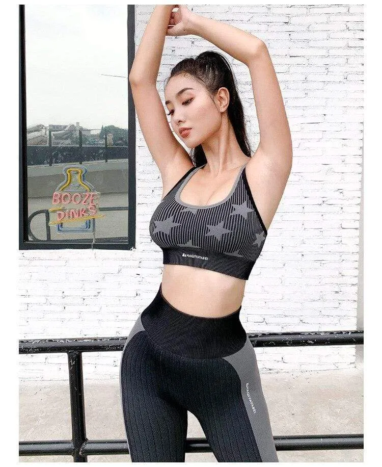 Trident High Waist Tummy Control Seamless Activewear Set