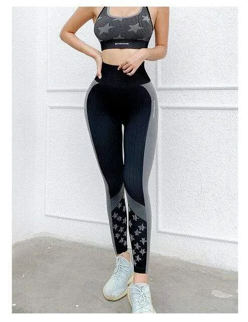 Trident High Waist Tummy Control Seamless Activewear Set