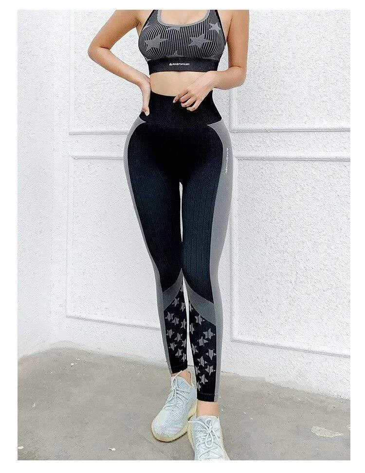 Trident High Waist Tummy Control Seamless Activewear Set