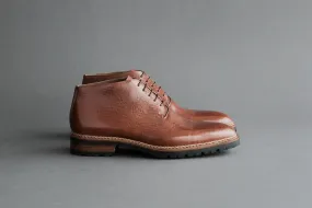 TwoFourNine.Dieter Wholecut Derby Boots From Russian Reindeer