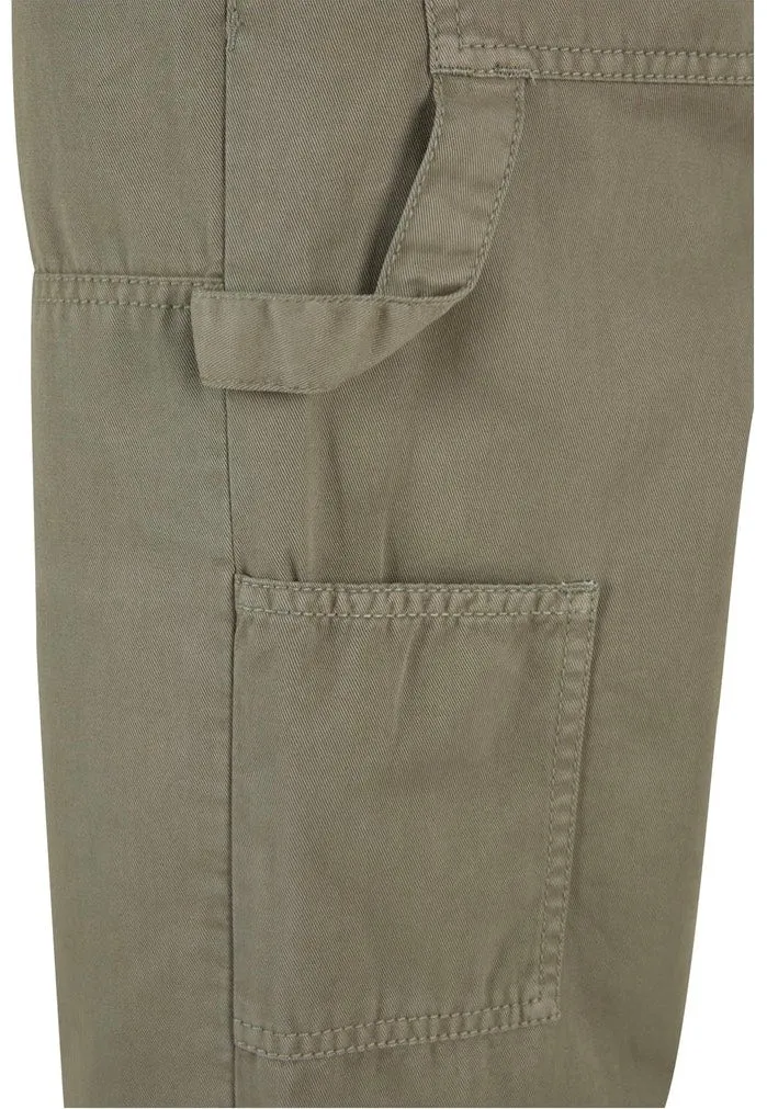 Urban Classics - Twill Double Knee Palegreen - Pants