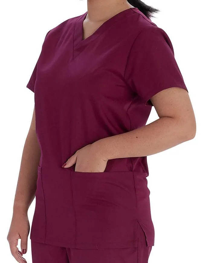 Vital threads Unisex Solid Scrub Set