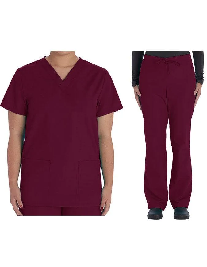 Vital Threads Unisex V-Neck Scrub Sets